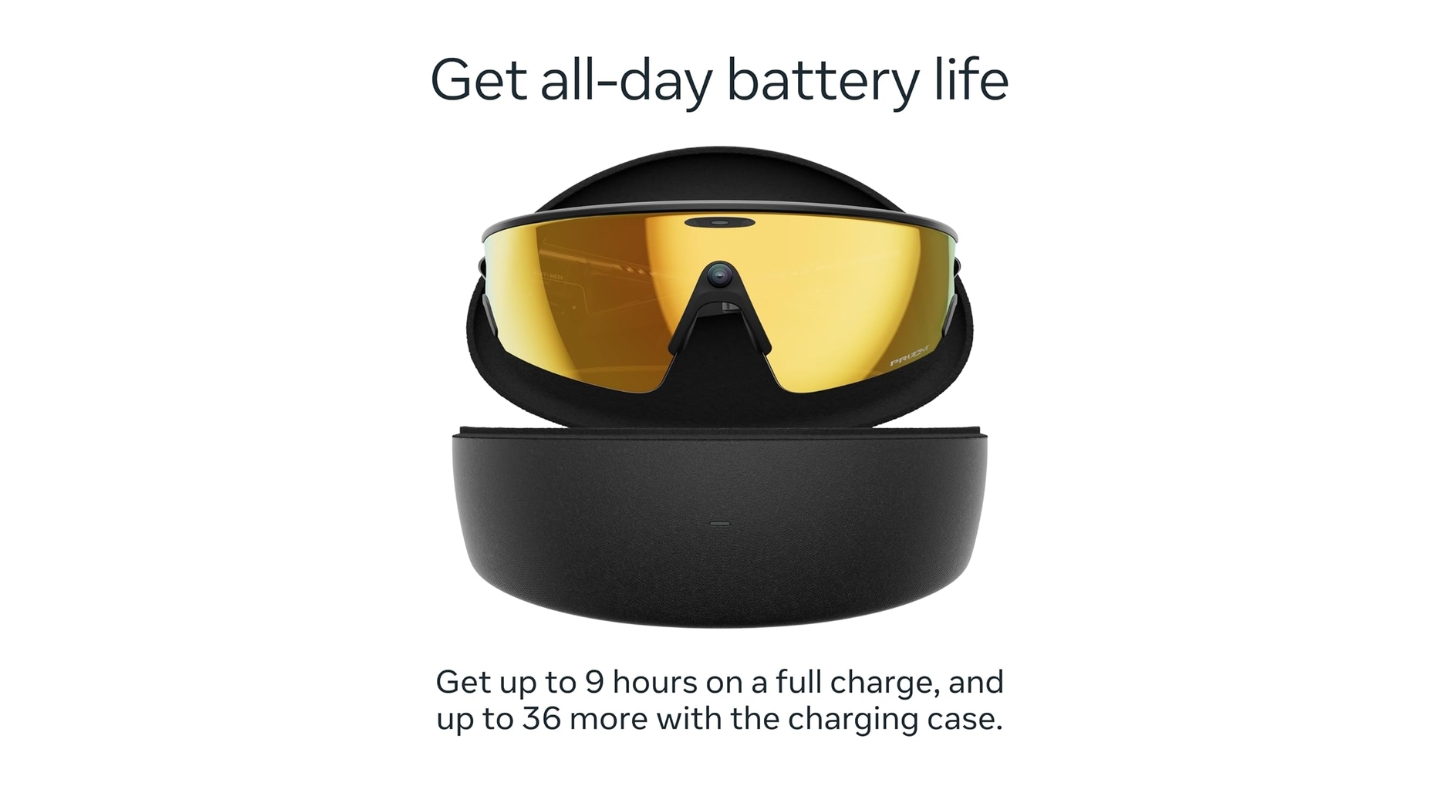 Oakley Meta Vanguard sport AR glasses navigation features