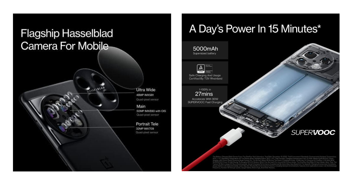 OnePlus 11 5G meilleure caméra de téléphone android