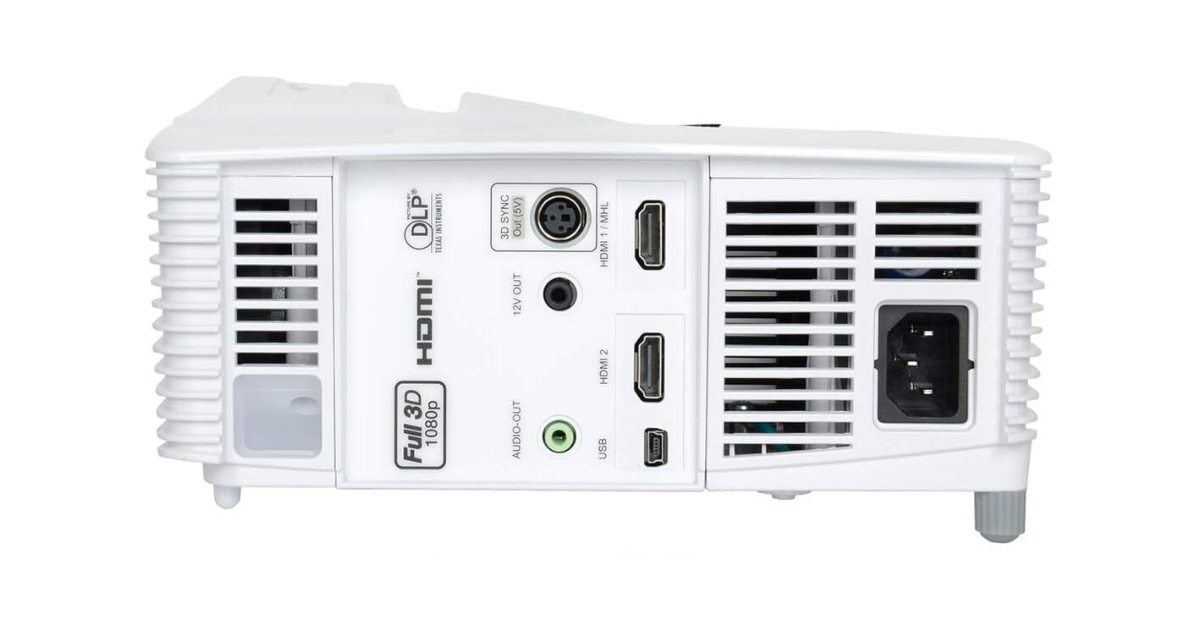 Optoma EH200ST  best projector for skytrak golf simulator