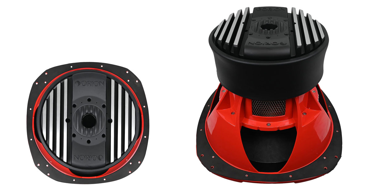 Orion HCCA154 caisson de subwoofer spl
