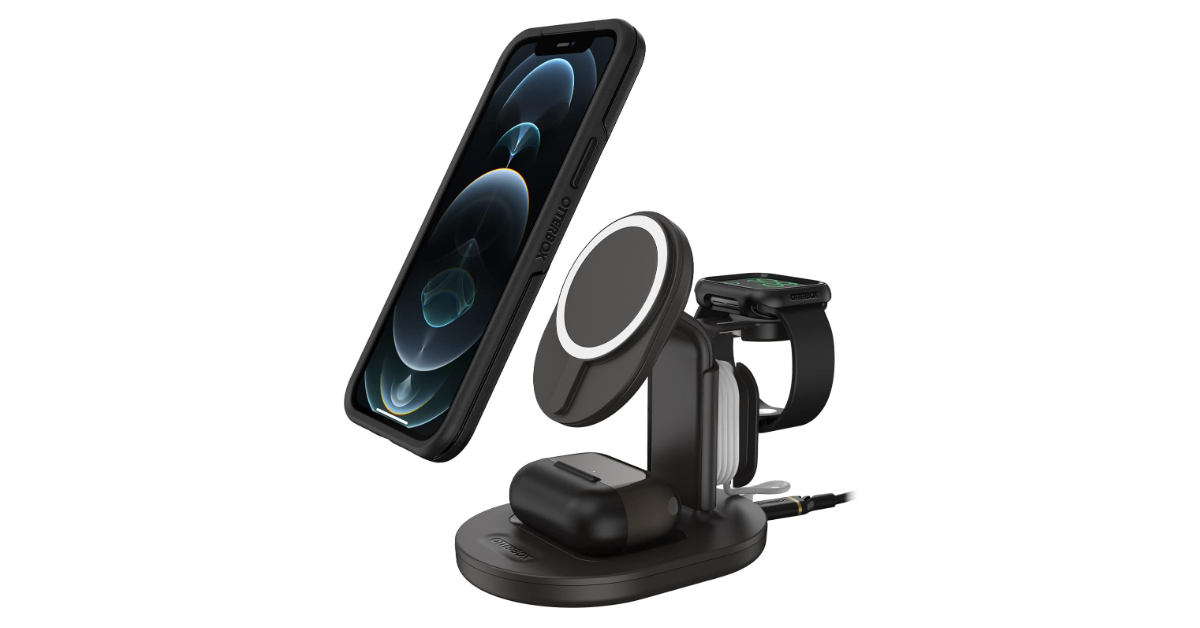 OtterBox 3-in-1 wireless charger for otterbox defender