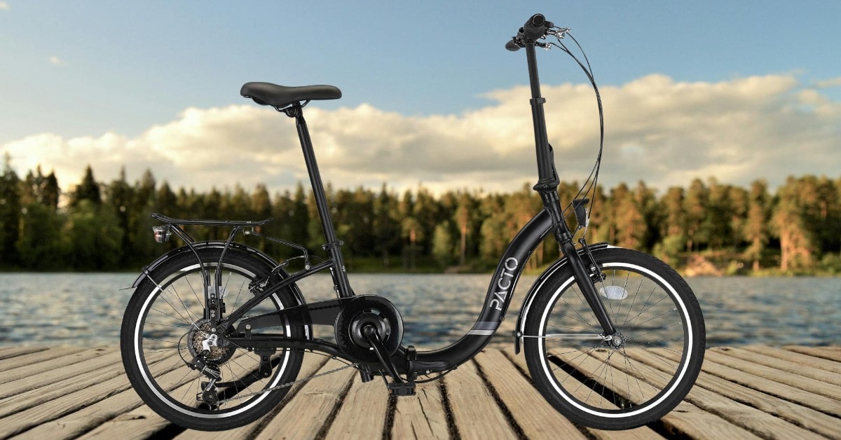 PACTO THREE vélo électrique pliant pour cycliste lourd
