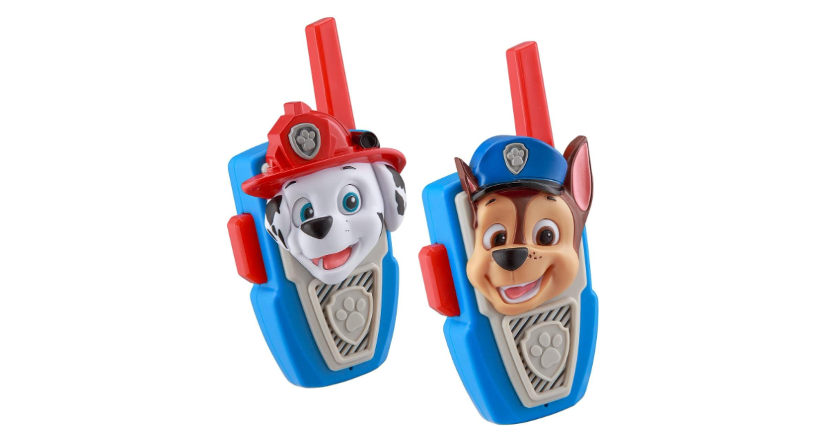 PAW Patrol walkie talkie for kids
