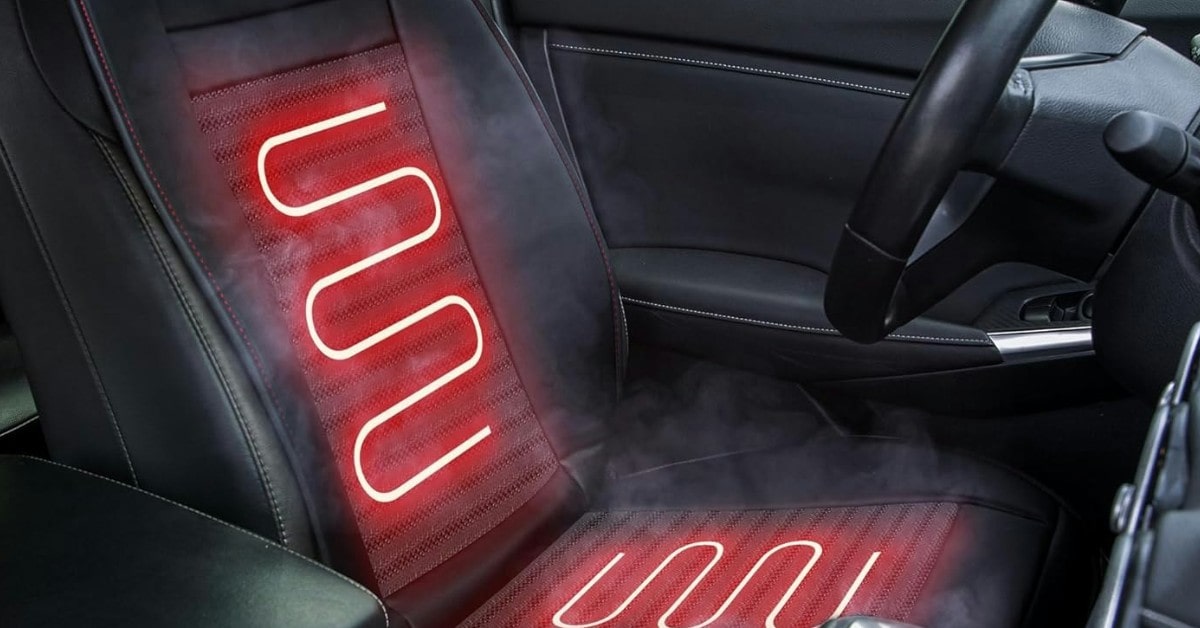 Paffenery Car seat heating pad