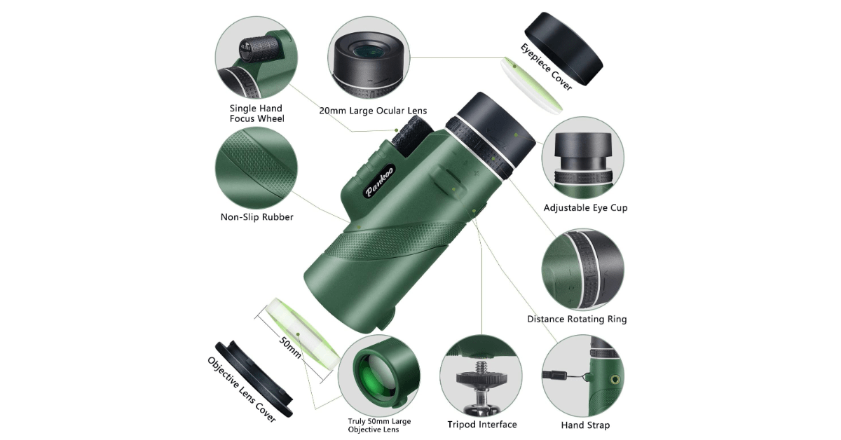 Pankoo 40X60 monocular for iphone