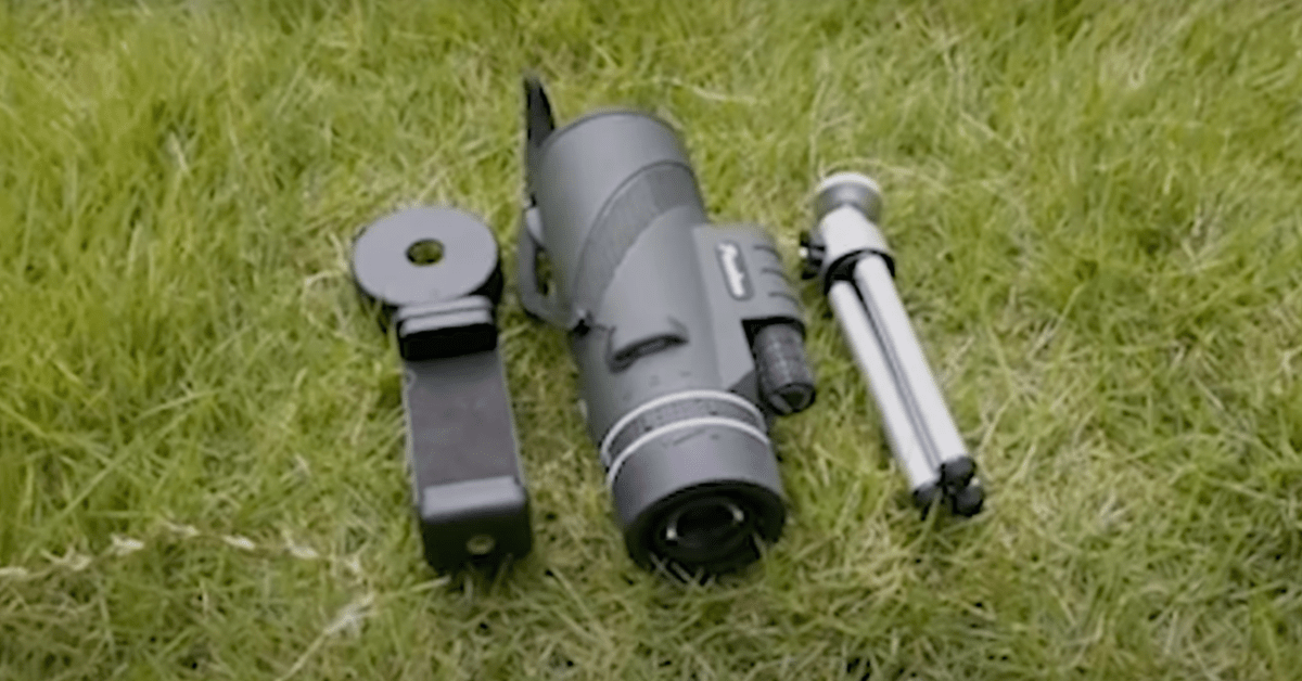 Pankoo 40X60 best monocular telescope for phone