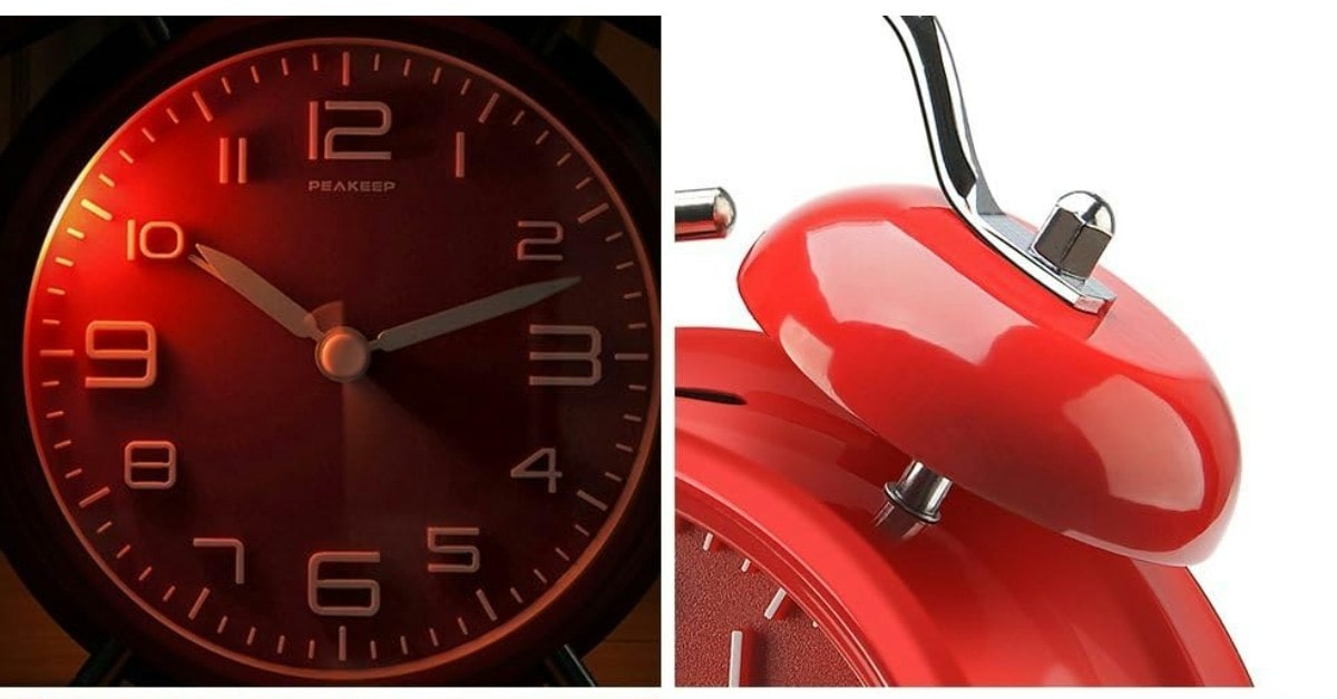 Peakeep deep sleeper alarm clock