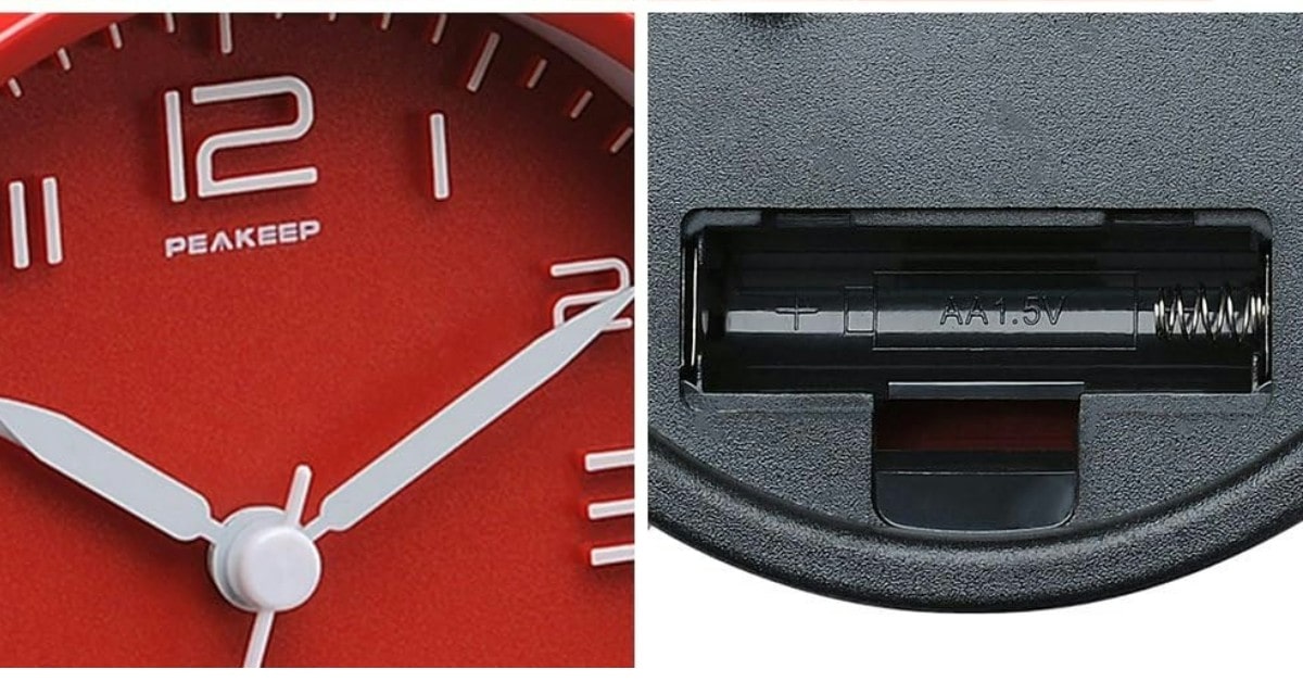 Peakeep alarm clock with increasing volume