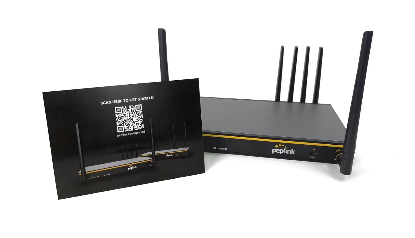 Peplink B One 5G router to extend cruise wifi