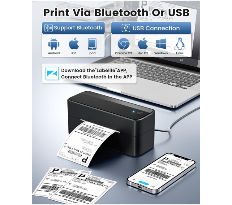 Phomemo 241BT wireless thermal printer