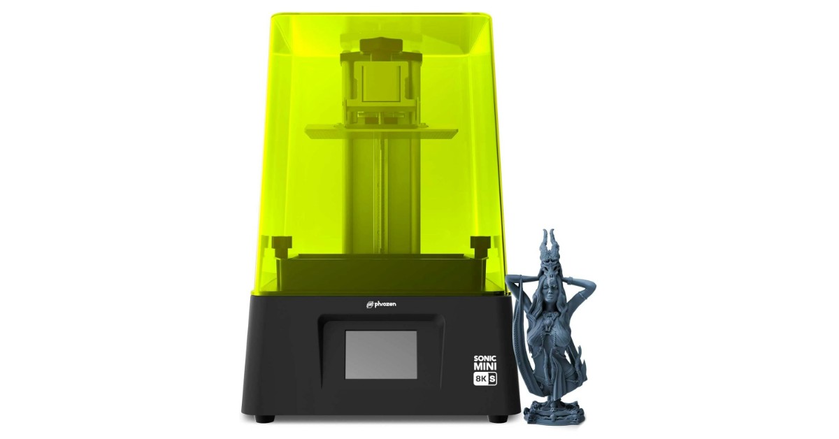 Phrozen Sonic Mini LCD 8K Resin imprimante 3d resine figurine