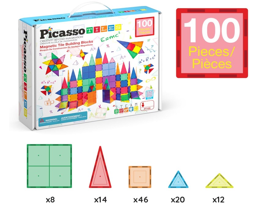 PicassoTiles Magnetic preschool building sets