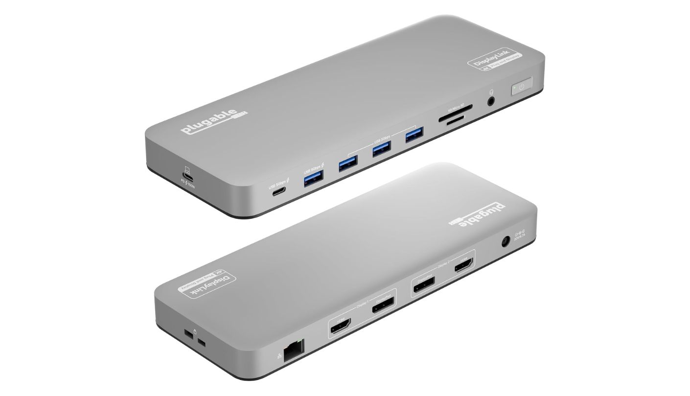 Plugable UD-6950PDH triple display USB-C dock