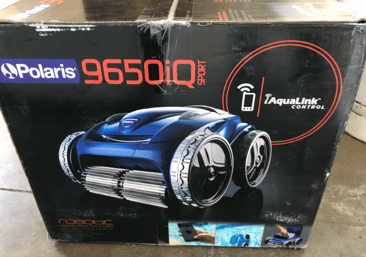 Polaris 9650iQ robotic pool cleaners
