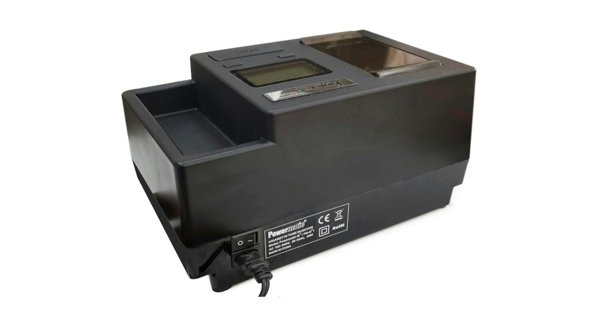 Powermatic III+ home cigarette rolling machine