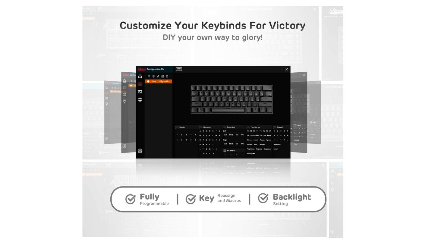 ROYAL KLUDGE RK61 cheap mechanical keyboard