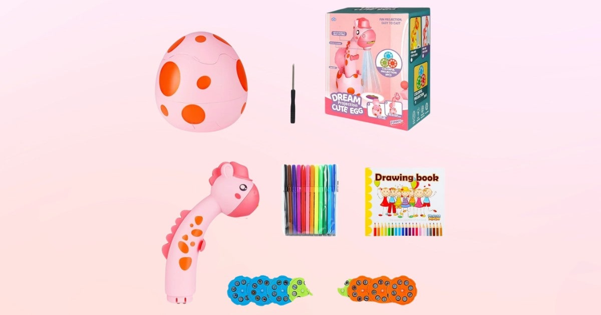 RNGODO drawing projector for kids