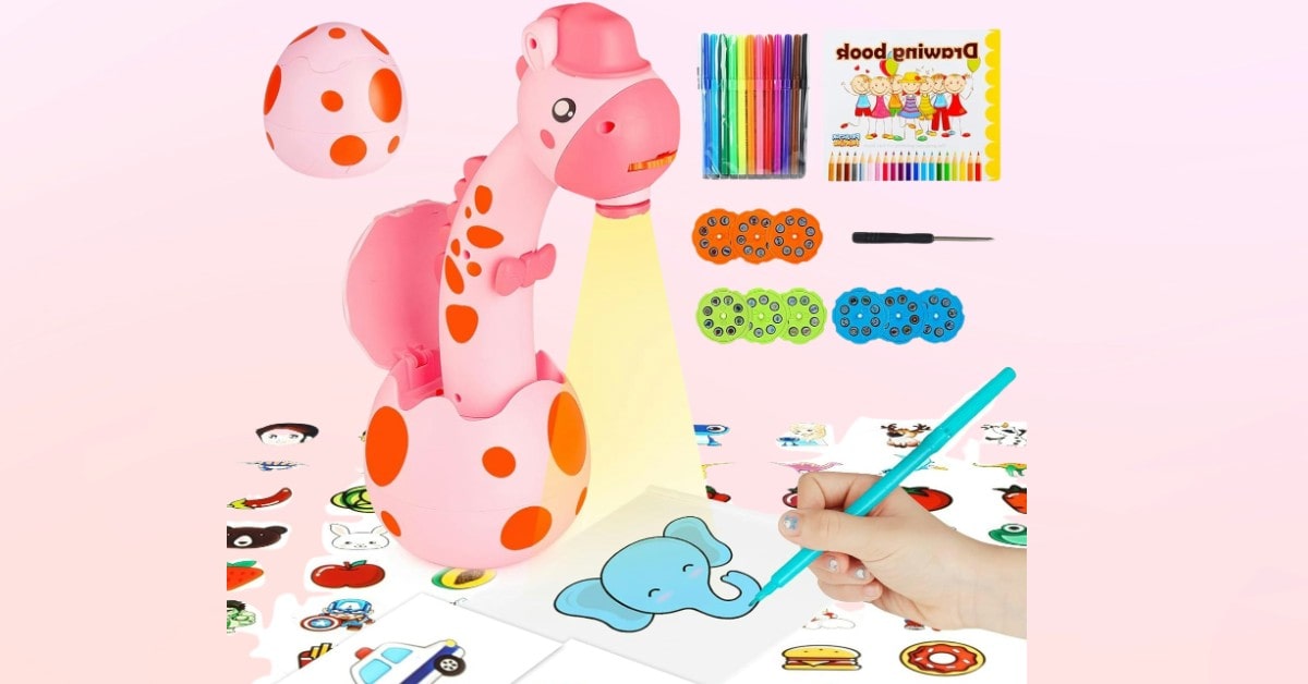 RNGODO kids drawing projector