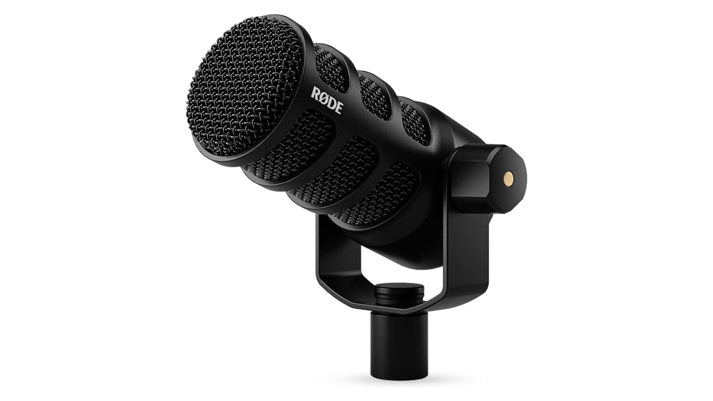 RODE PodMic USB microphone for podcasting at home