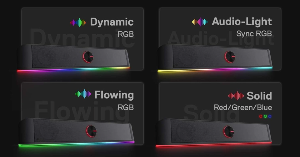 Redragon GS560 RGB haut-parleurs pour ps5