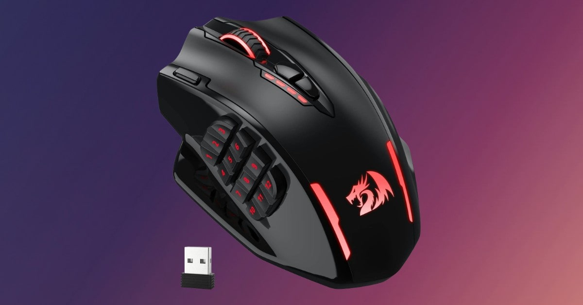 Redragon M913 Impact Elite best wireless gaming mouse under 100