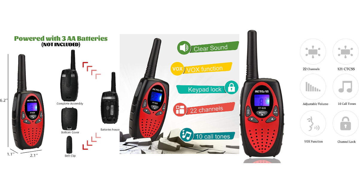7 Best Walkie Talkies for Kids of 2023 Children's Walkie Talkies Review