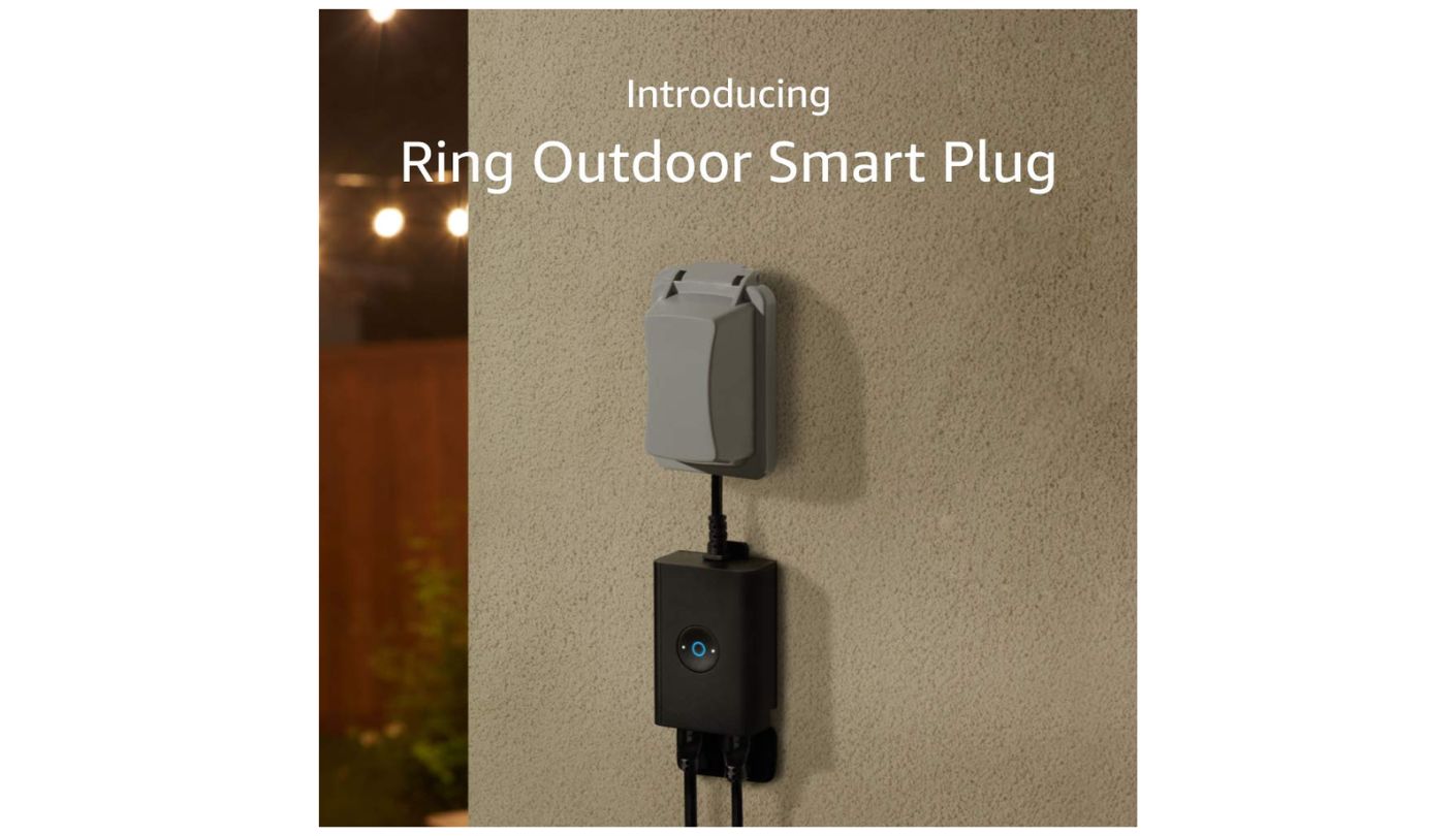 Ring weatherproof smart plug outdoor
