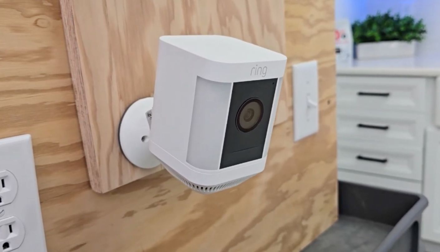 Ring Spotlight Cam Plus Battery livestock monitoring camera