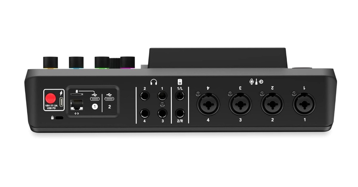 Rode podcast audio mixer