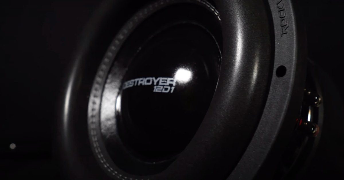 Rockville Destroyer 12D1 12" competition subwoofer packages