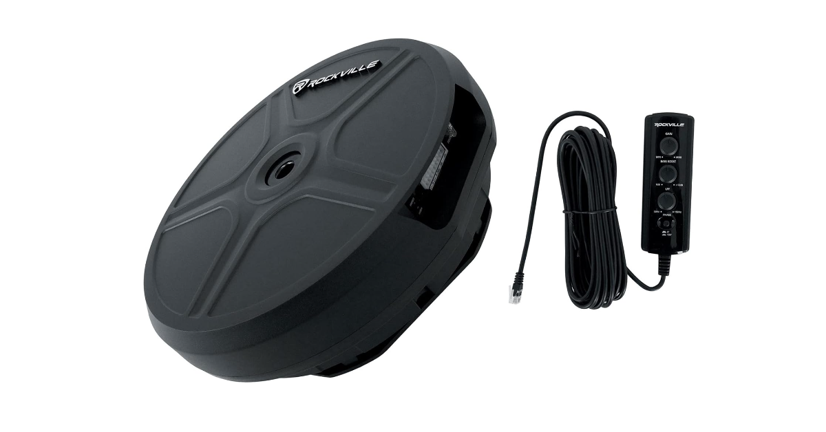 Rockville RockGhost V2  best spare tire subwoofer