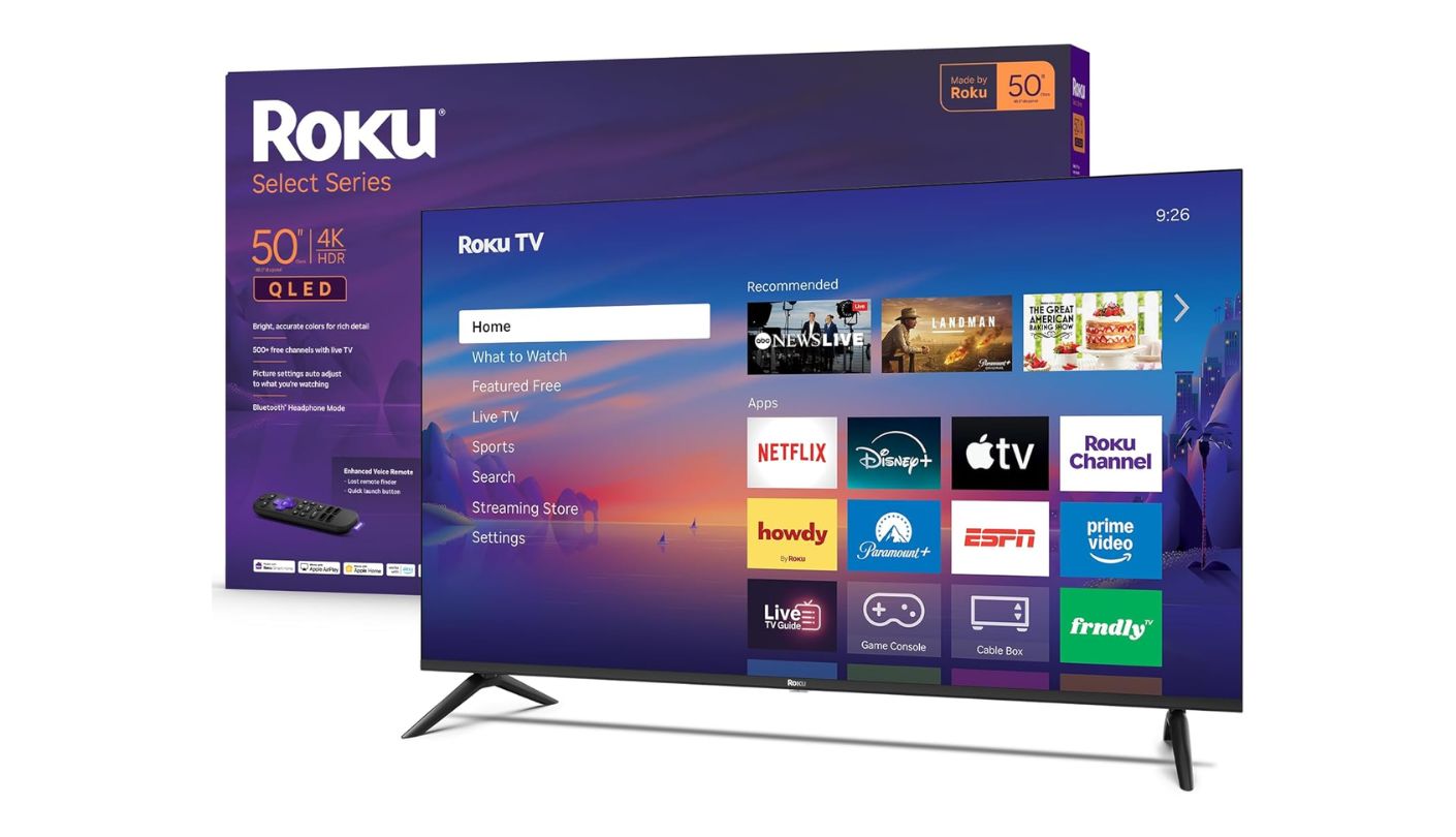 Roku Smart TV 2026 Select Series affordable 4K TV 50 inch