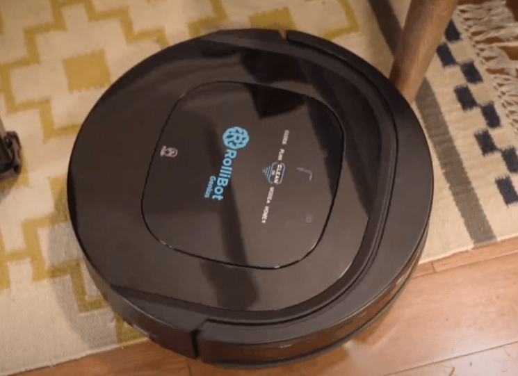 RolliBot BL100 best mini vacuum robot cleaner