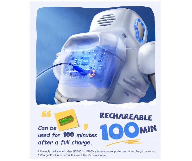 Ruko 1088 programmable robot toy