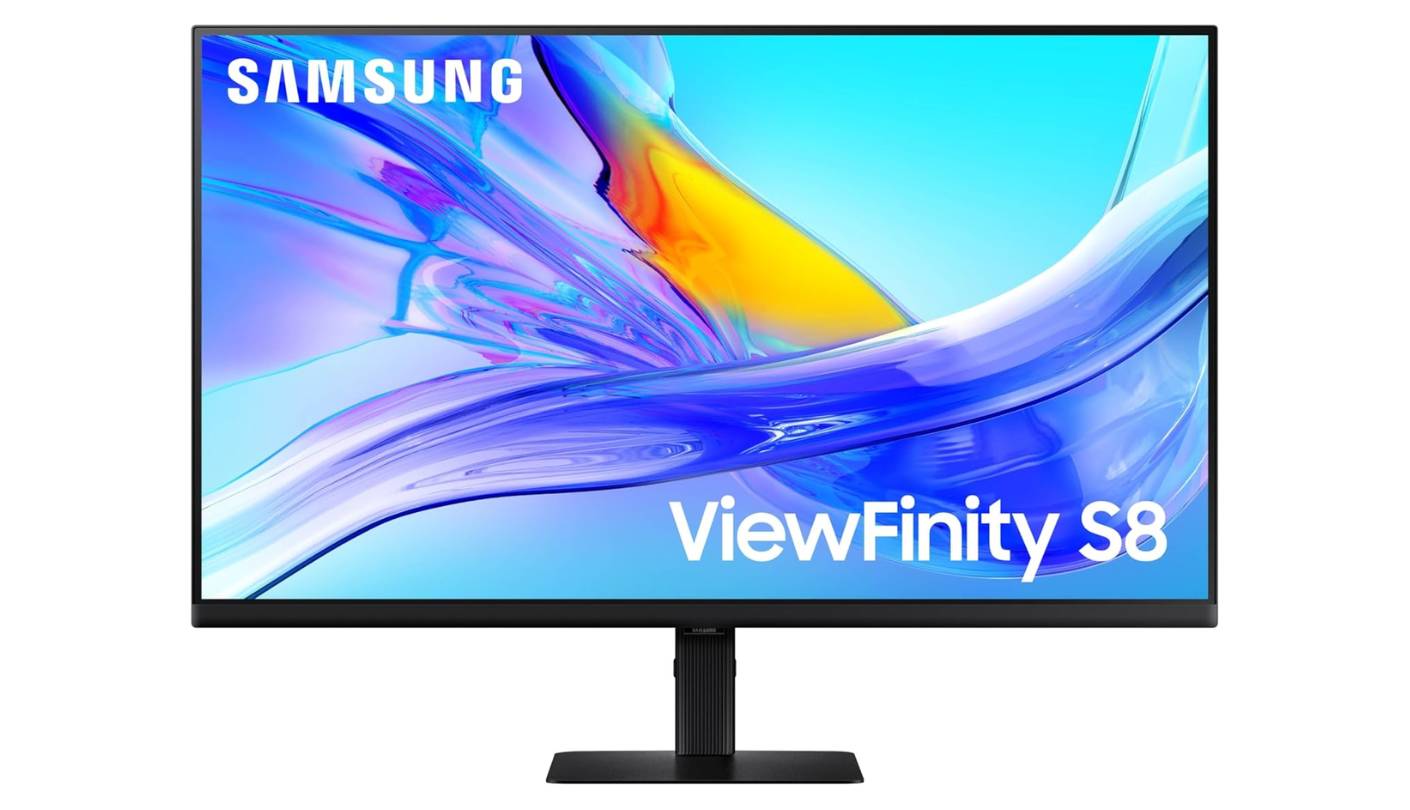 Samsung ViewFinity S8 S80UD monitor for stock trading