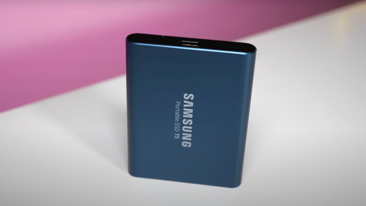 SAMSUNG T5 disque dur montage video