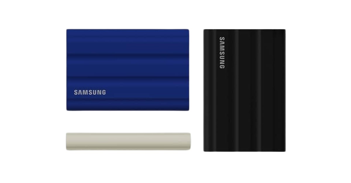SAMSUNG T7 meilleur ssd externe pour le montage vidéo