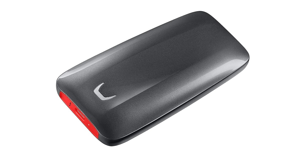 Disque dur externe Samsung X5 pour le montage vidéo