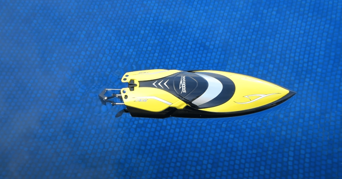 SHARKOOL H106 remote control boat for pool