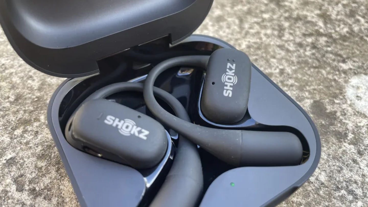 SHOKZ OpenFit earbuds for active workouts