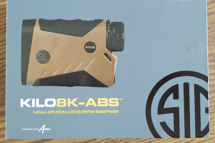 SIG SAUER KILO8K-ABS 7x25 SIG SAUER KILO8K-ABS 7x25 balistic rangefinder