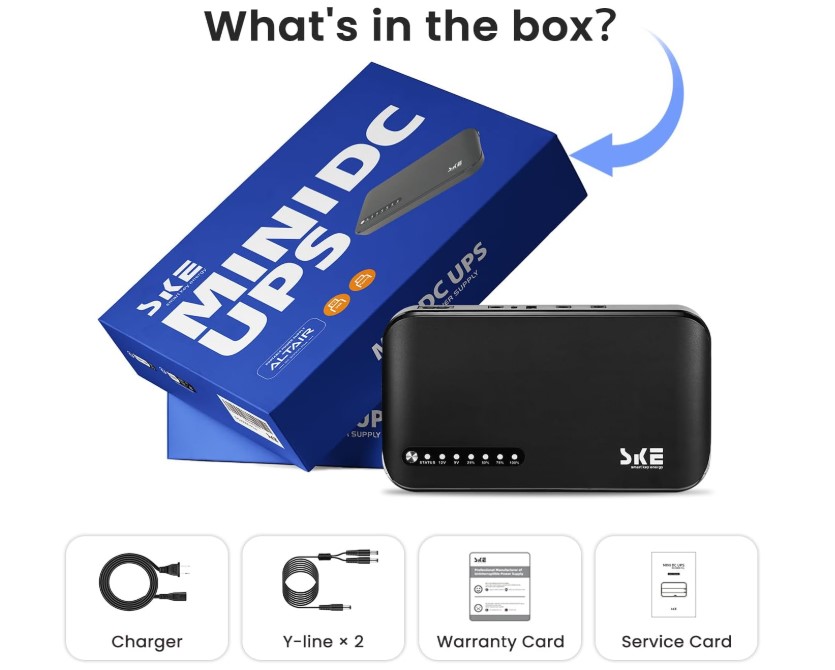 SKE DC20000 Plus backup power router