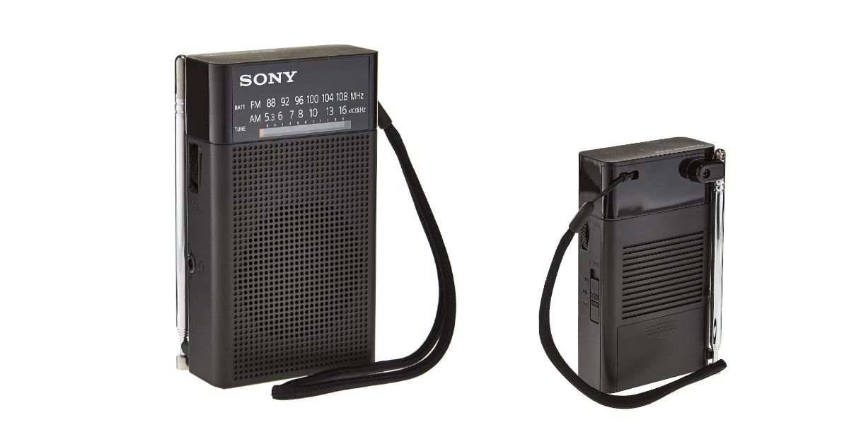 Sony ICFP26 best portable fm radio