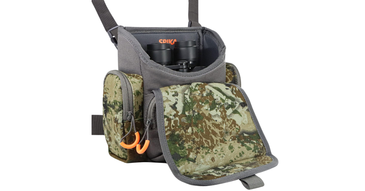 SPIKA bino harness with pistol holster