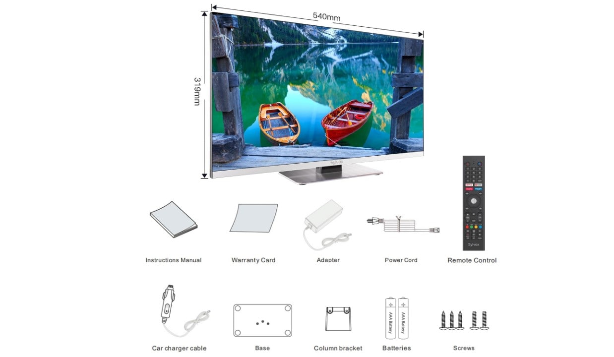 SYLVOX 24-inch tv for boat