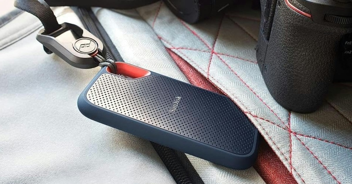 Disque dur externe SanDisk Extreme V2 pour le montage vidéo