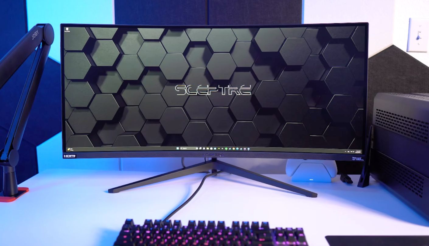 Sceptre C345B-QUT168 affordable curved ultrawide monitor