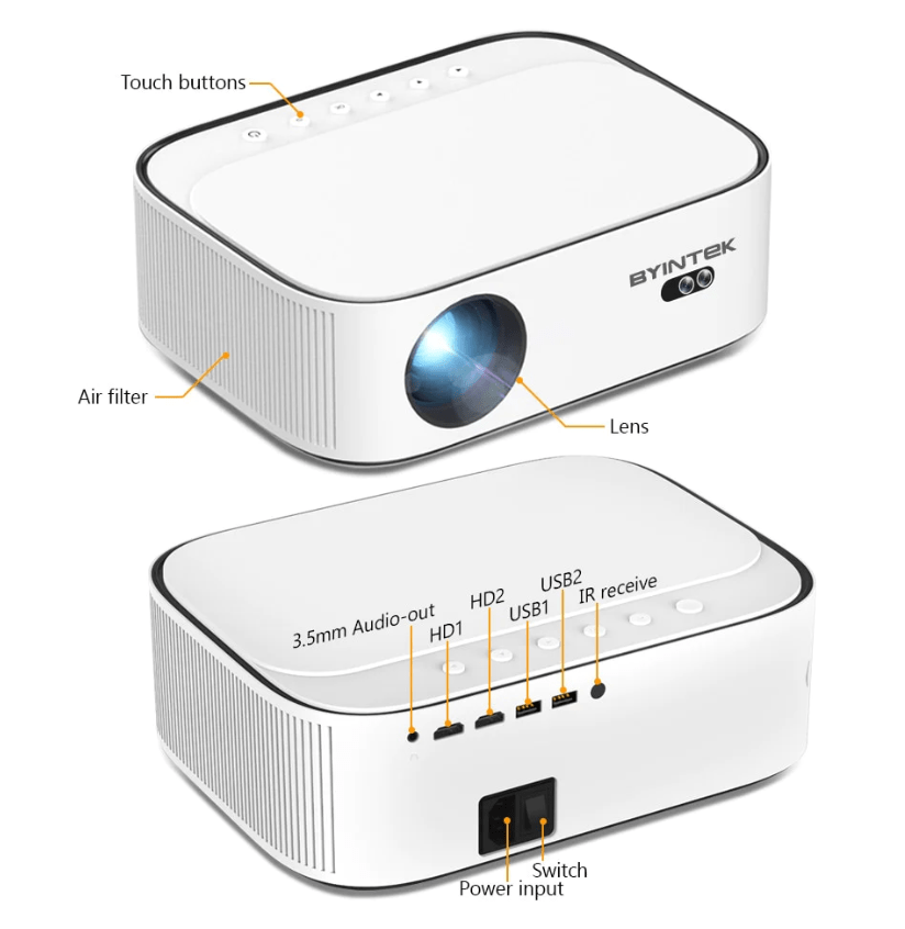 Encalife Ultimate 4K LCD Projector