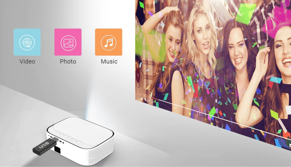 Encalife Ultimate 4K LED Projector