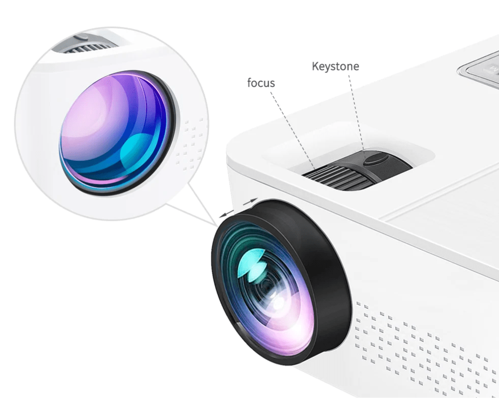 Encalife 4K Home Digital Projector 